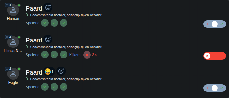 De stem van één kijker