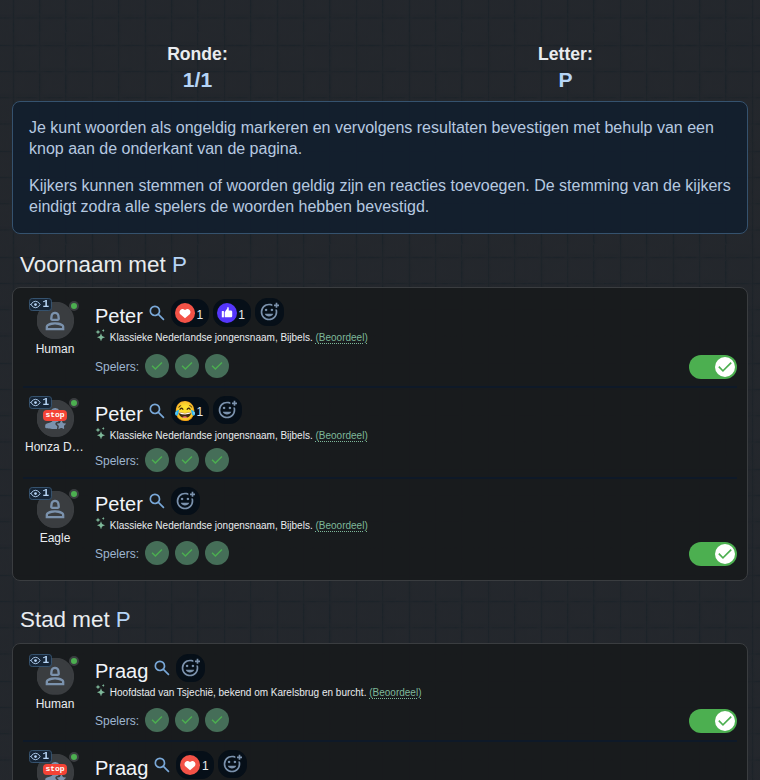 Woorden beoordelen